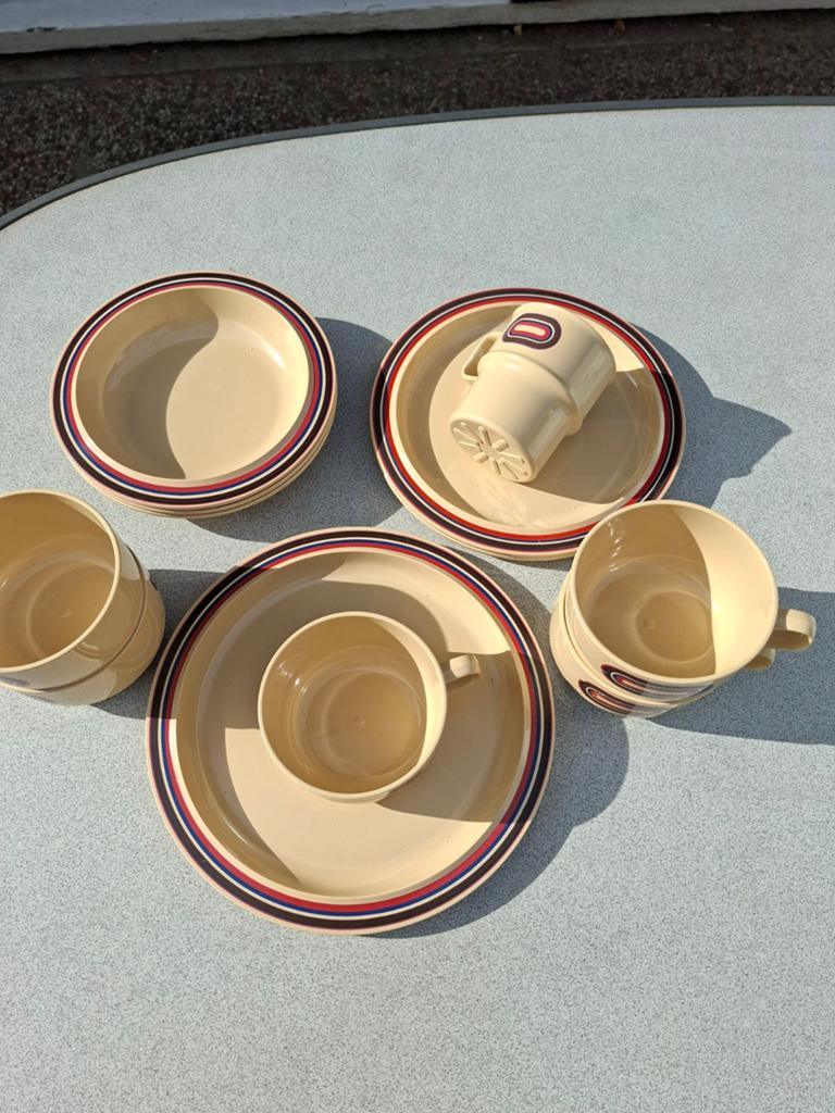 Camping  Servies Mepal  - Vintage, Ophalen of Verzenden, Gebruikt