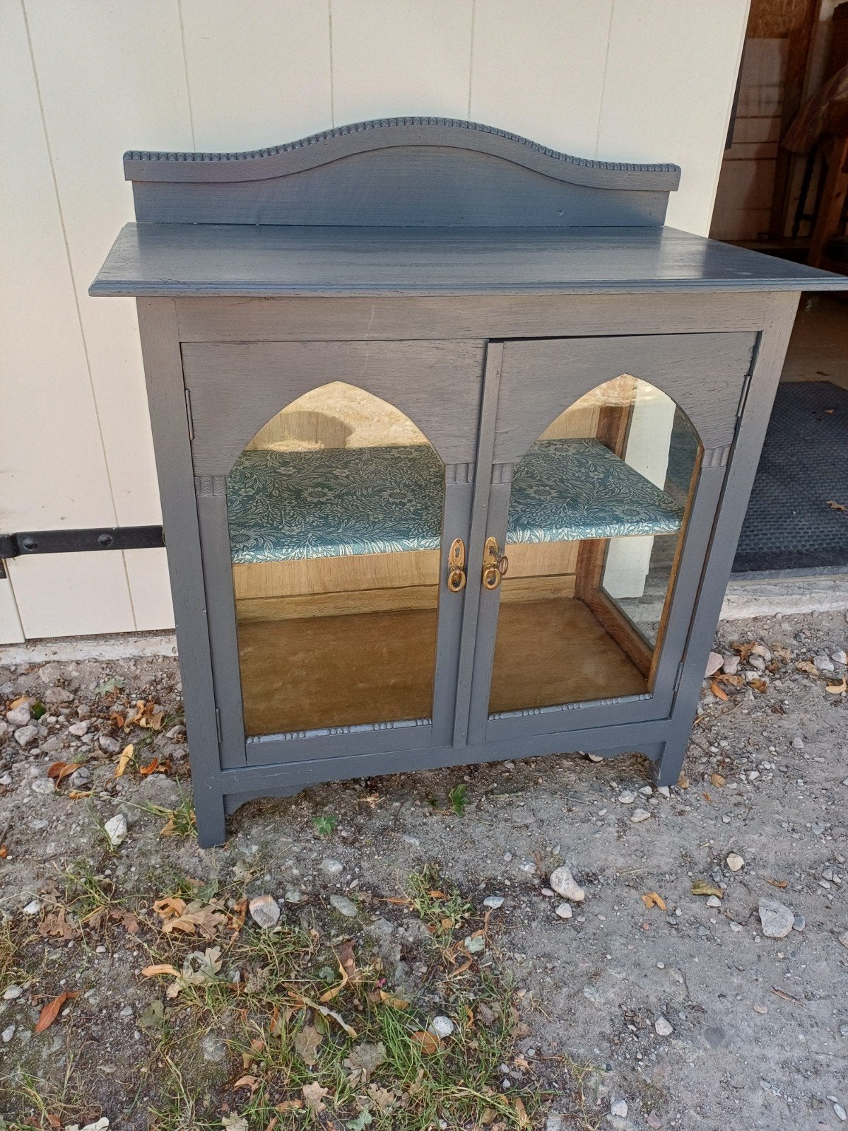 Brocant Vitrine/Thee Kastje, Antiek en Kunst, Ophalen
