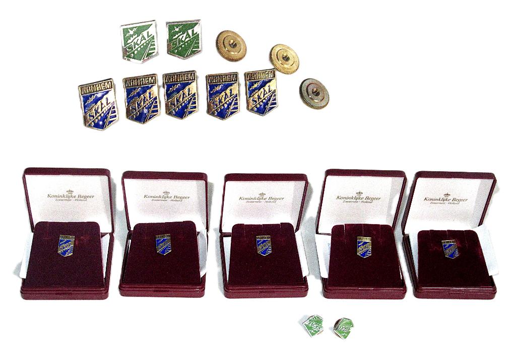 Vintage Zilveren Koninklijke Royal Begeer BV Revers pinnen., Ophalen of Verzenden, Nieuw