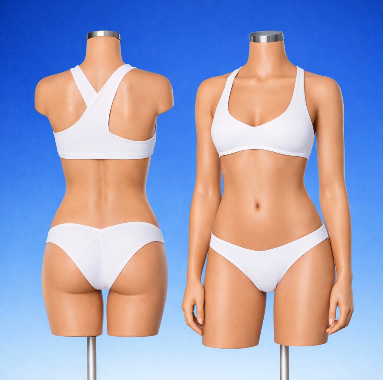 Nieuwe allSisters Bikini wit Medium, Kleding | Dames, Ophalen of Verzenden, Nieuw