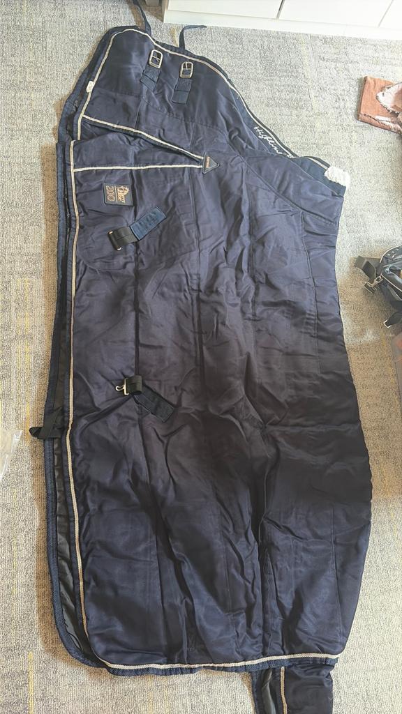 Harry horse hilfiger 200 gram staldeken/ 195CM, Ophalen, Gebruikt, Staldeken, Harry's Horse