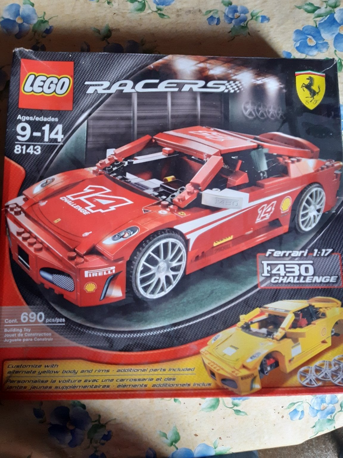 lego  ferrari model bouw schaal 1: 17, Compleet, Lego, Overige typen, Ophalen of Verzenden