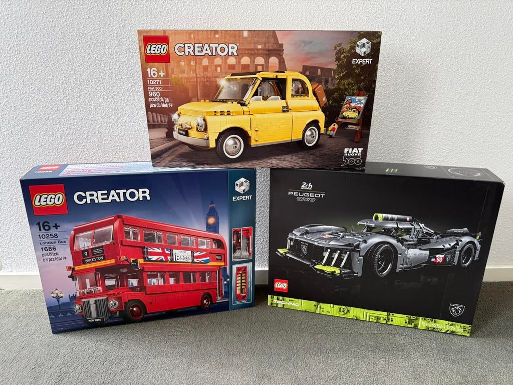 Lego 10258 & 10271 & 42157, Ophalen, Lego, Nieuw, Compleet