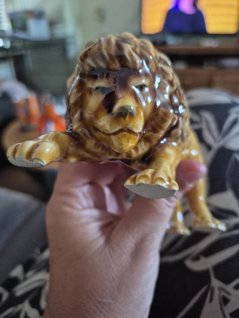 Leeuw hoedenspeld houder?, Antiek en Kunst, Ophalen of Verzenden