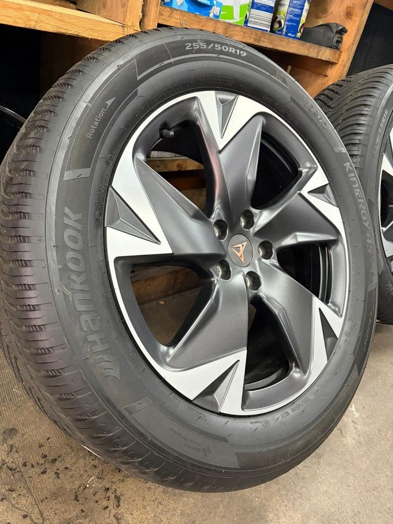 19 INCH CUPRA TAVASCAN ALLSEASON BANDEN VELGEN 5X112, 19 inch, Banden en Velgen, Nieuw, Ophalen of Verzenden