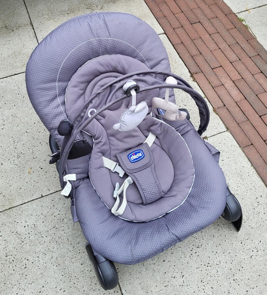 CHICCO hoopla moongrey, Kinderen en Baby's, Wipstoeltjes, Ophalen, Zo goed als nieuw, Chicco