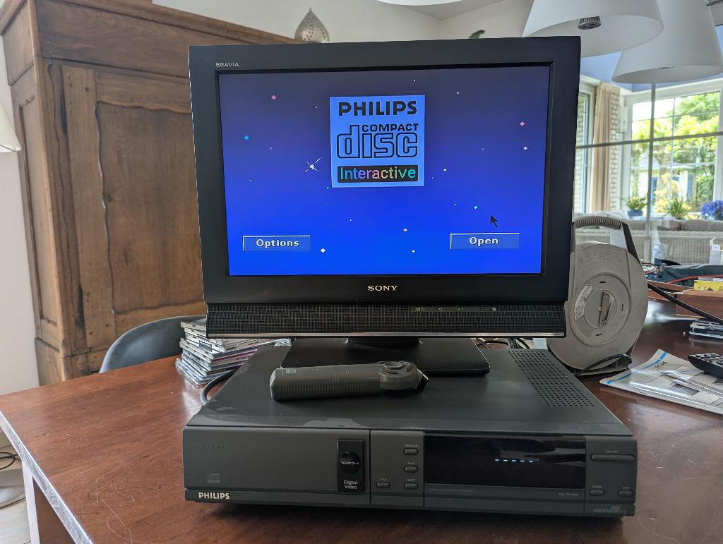 Philips CDI met videokaart en CDI's, Ophalen of Verzenden, Gebruikt