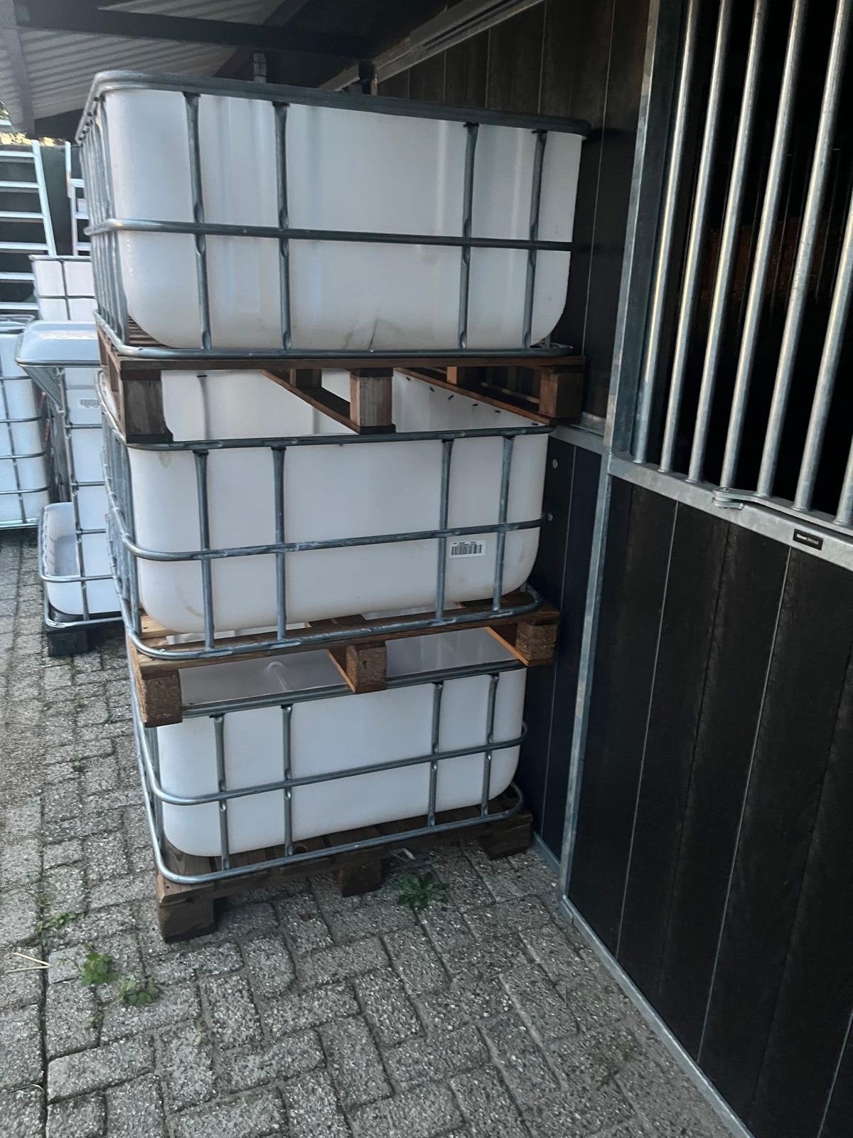 Ibc drink bak voerbak bak, 150 liter of meer, Ophalen