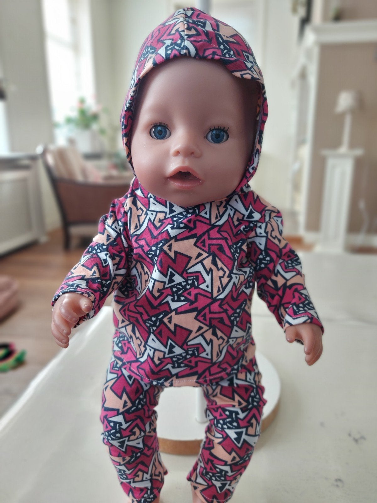 Mooie hoody pakje baby born pop 43cm, Ophalen of Verzenden, Nieuw, Babypop