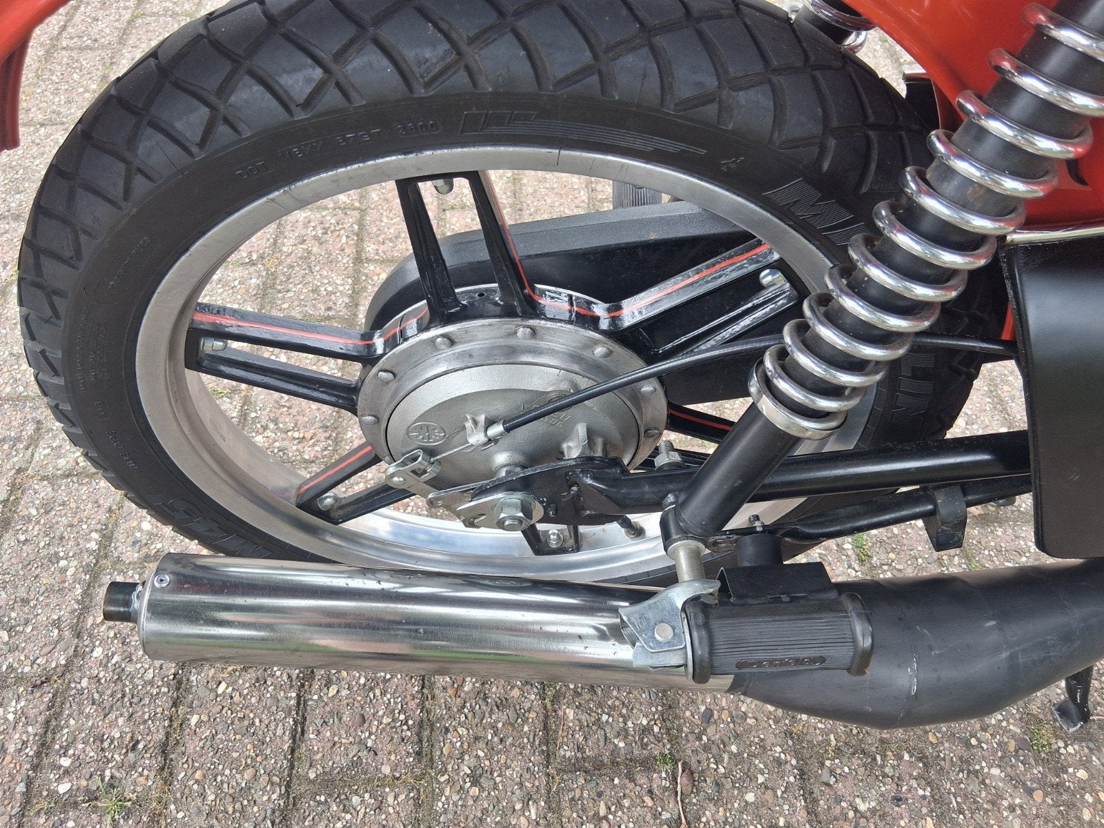 Weinmann wielen set 160 mm, Fietsen en Brommers, Brommeronderdelen | Kreidler, Ophalen of Verzenden, Overige typen