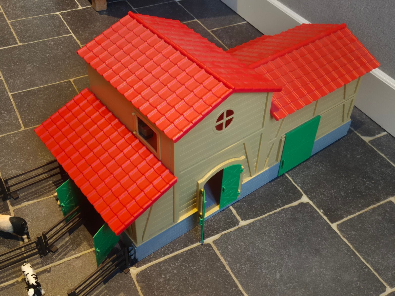 Schleich Boerderij met Dieren en Accessoires, Ophalen, Zo goed als nieuw, Jongen of Meisje