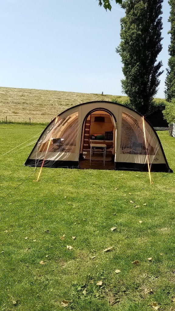 Obelink Familia 6, Caravans en Kamperen, Ophalen, Gebruikt, Tot en met 6