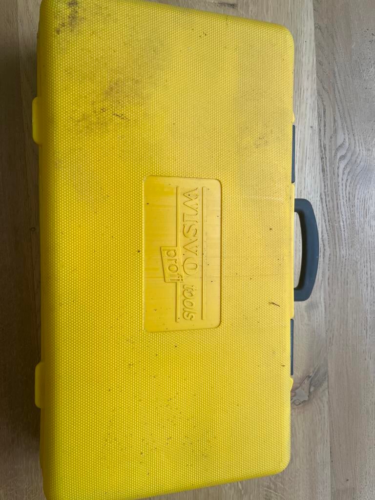WISVO profi Laser Waterpas met Statief en Bril, Ophalen of Verzenden, Zo goed als nieuw, Licht