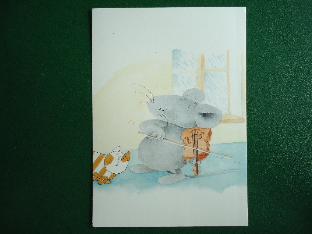 (1558) Dierenkaart: MUIS, Verzenden, 1980 tot heden, Ongelopen, Knaagdier