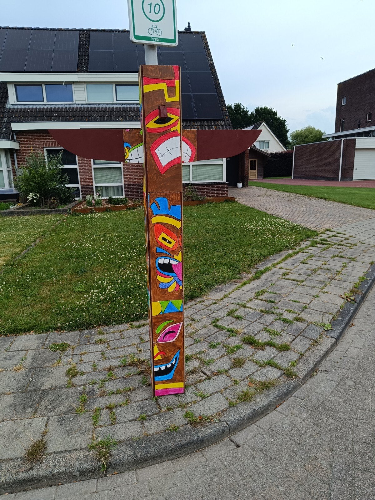 Totempaal, Ophalen