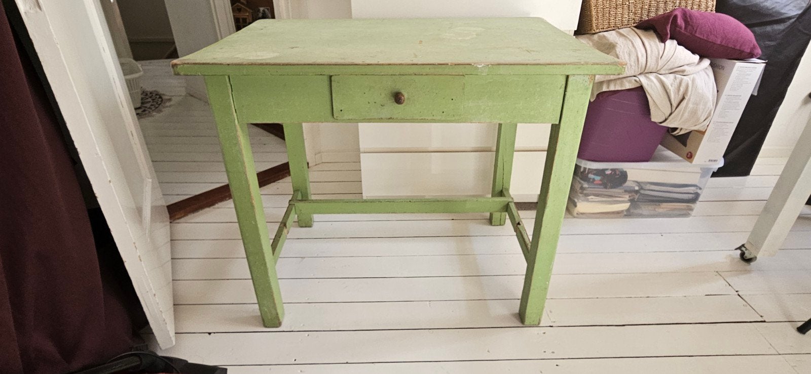 Tafel - brocant / vintage, Huis en Inrichting, Complete inboedels, Ophalen