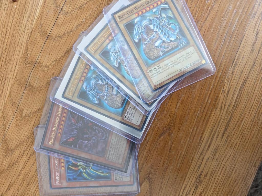 Yu-Gi-Oh! Kaartencollectie - Zeldzame en Graded Kaarten, Ophalen of Verzenden, Zo goed als nieuw, Meerdere kaarten, Foil