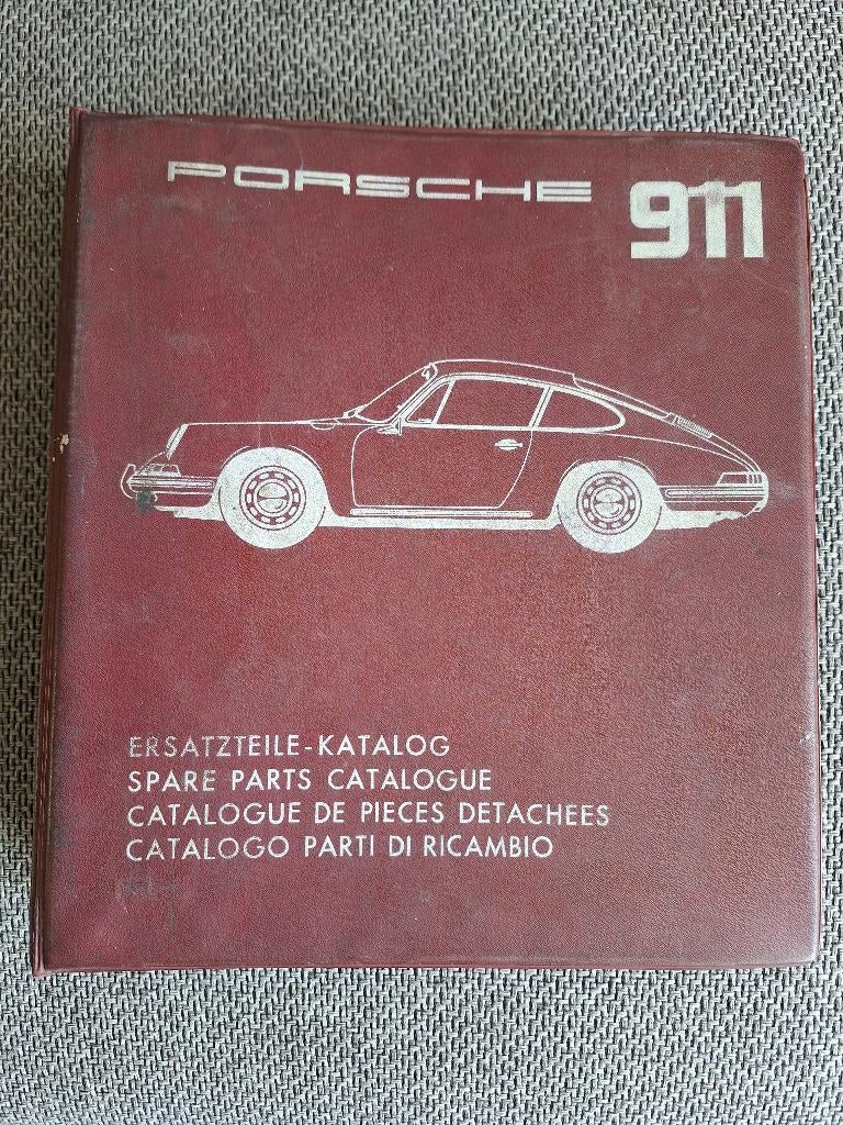 Porsche 911 Parts Catalogue 1964–1967 Early F Model OEM, Ophalen of Verzenden