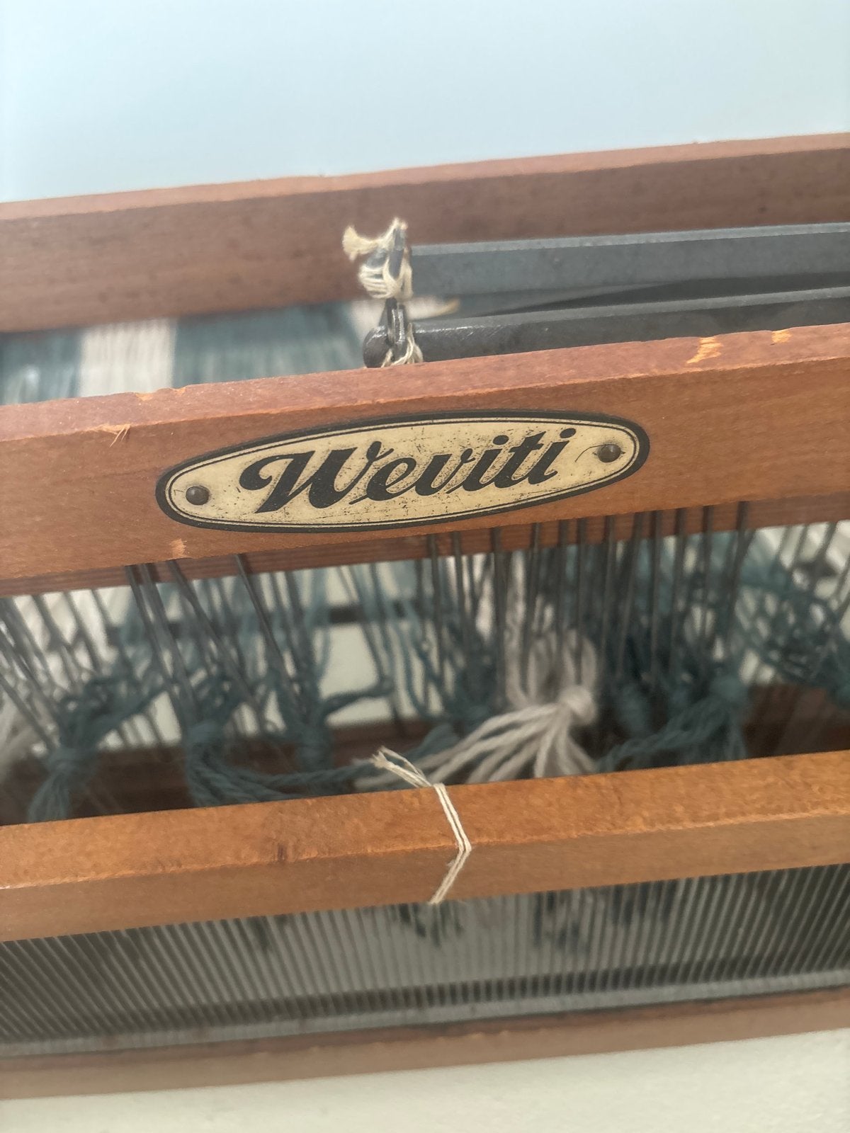 Vintage Weviti Weefgetouw - Houten Handweefgetouw, Ophalen, Gebruikt, Overige typen