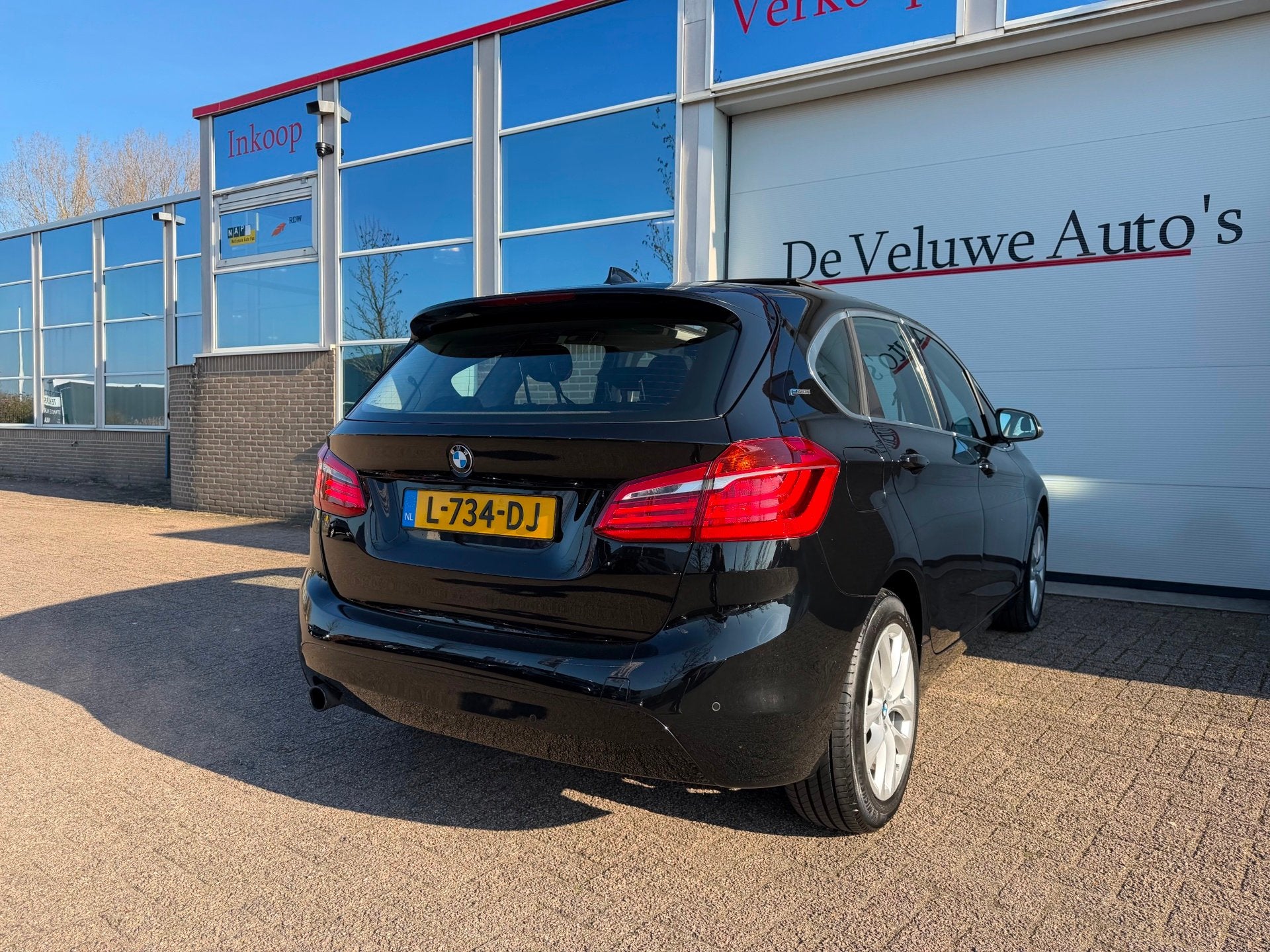 BMW 2-serie Active Tourer 225xe iPerformance|Pano|Navi|LED|, Auto's, BMW, Automaat, Dealer onderhouden, Gebruikt, Zwart
