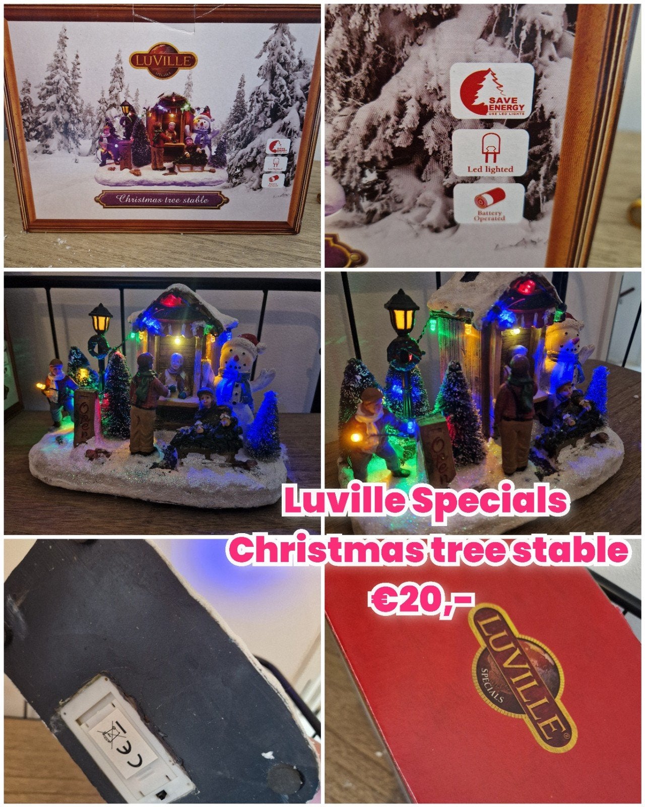 luville kerstdorp, Ophalen of Verzenden, Nieuw