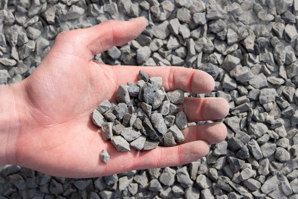 Basalt Split 8-11mm 1000kg Big Bags, Tuin en Terras, Grind, Keien en Split, Nieuw, Split, Basalt, Antraciet
