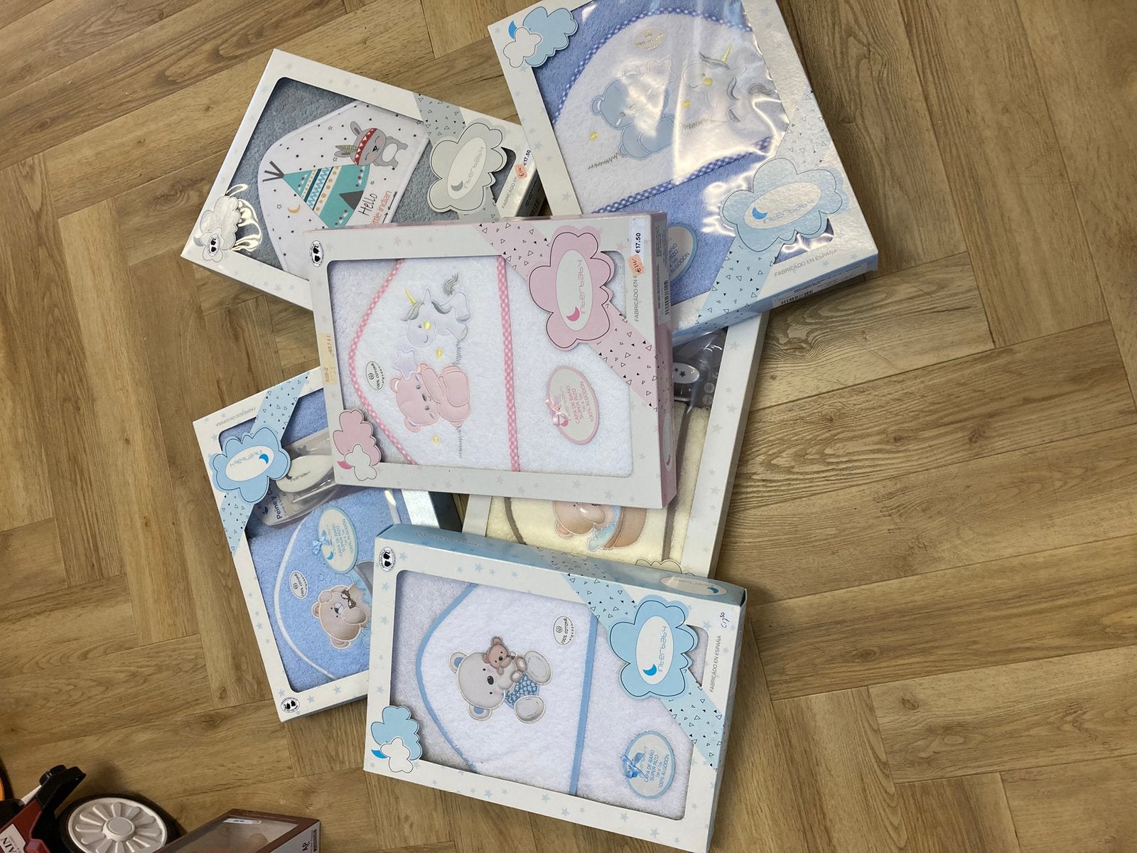Kleine partij Baby badset en baby omslagdoeken, Ophalen of Verzenden, Zo goed als nieuw