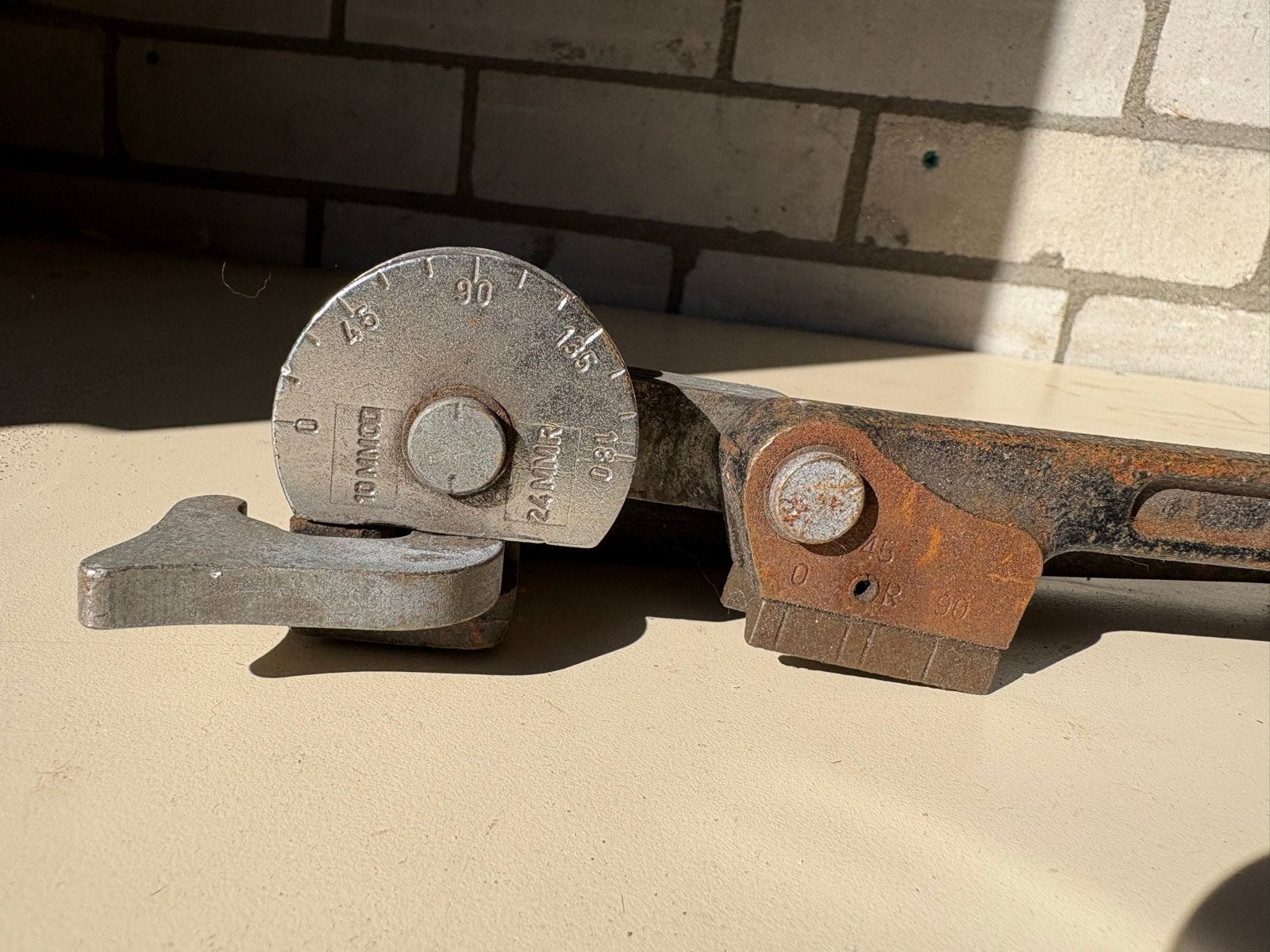 Ridgid pijpenbuiger 10mm, Ophalen of Verzenden, Gebruikt, Overige typen, Ridgid