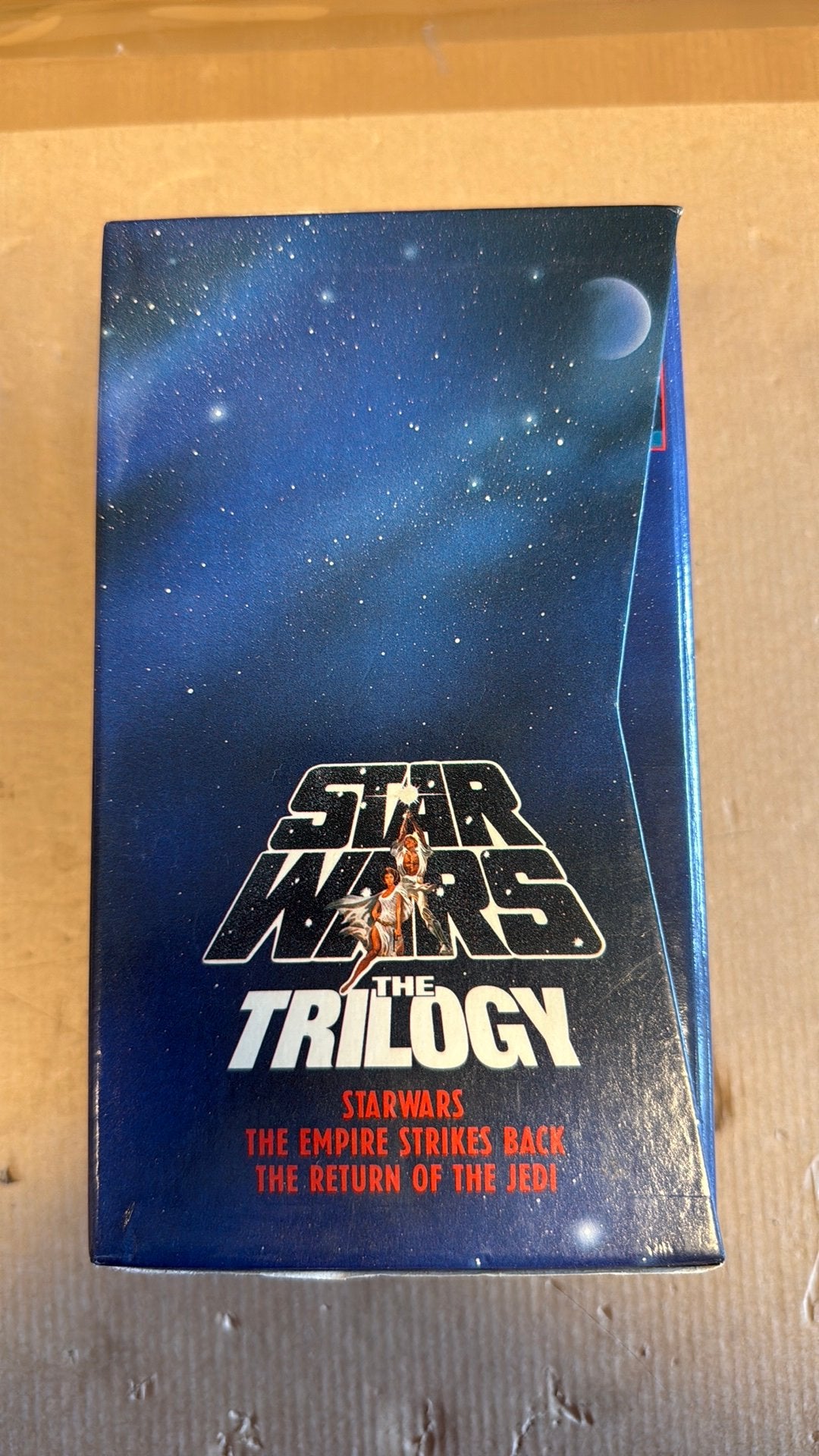 Star wars - trilogy - vintage VHS (video), Verzamelen, Ophalen of Verzenden, Zo goed als nieuw, Overige typen