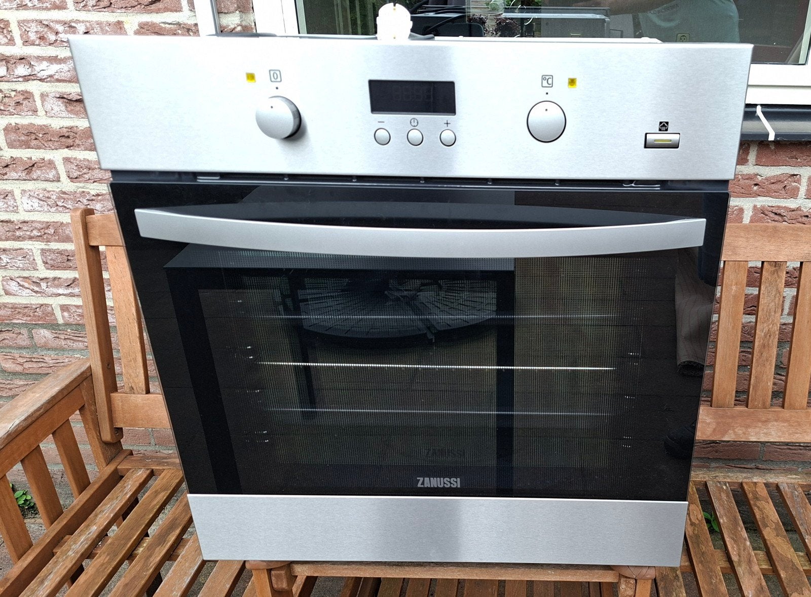 Zanussi inbouw oven - Werkt perfect, Witgoed en Apparatuur, Ophalen, Gebruikt, Oven, Zanussi