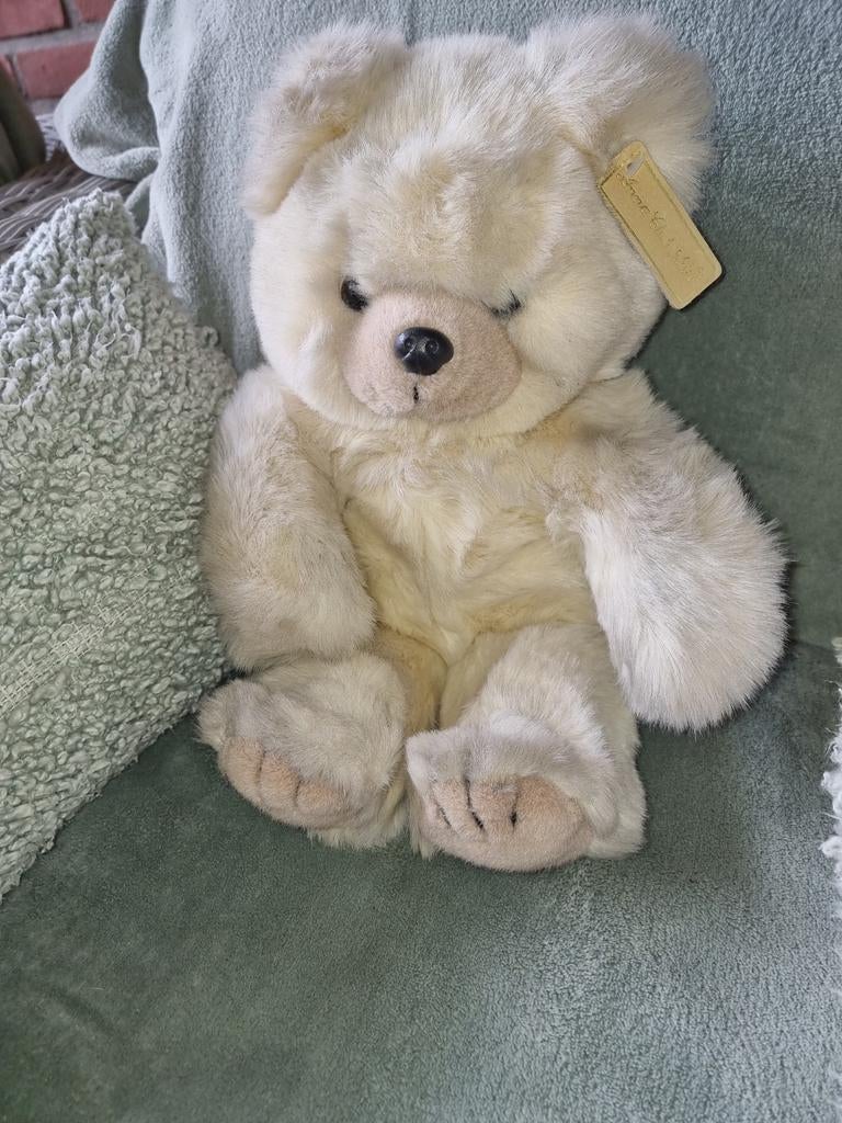 Zachte Knuffelbeer van Anna Club Plush - Zo goed als nieuw, Beer, Ophalen of Verzenden, Anna Club Plush, Beige