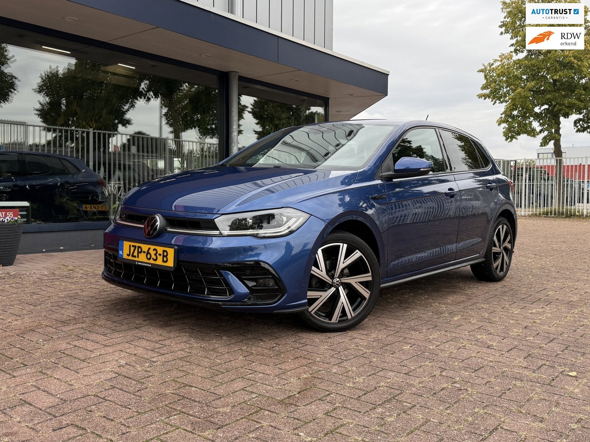 Volkswagen POLO 1.0 TSI R-Line | IQ Light | Virtual | ACC, Auto's, Dealer onderhouden, Gebruikt, 95 pk, Alcantara