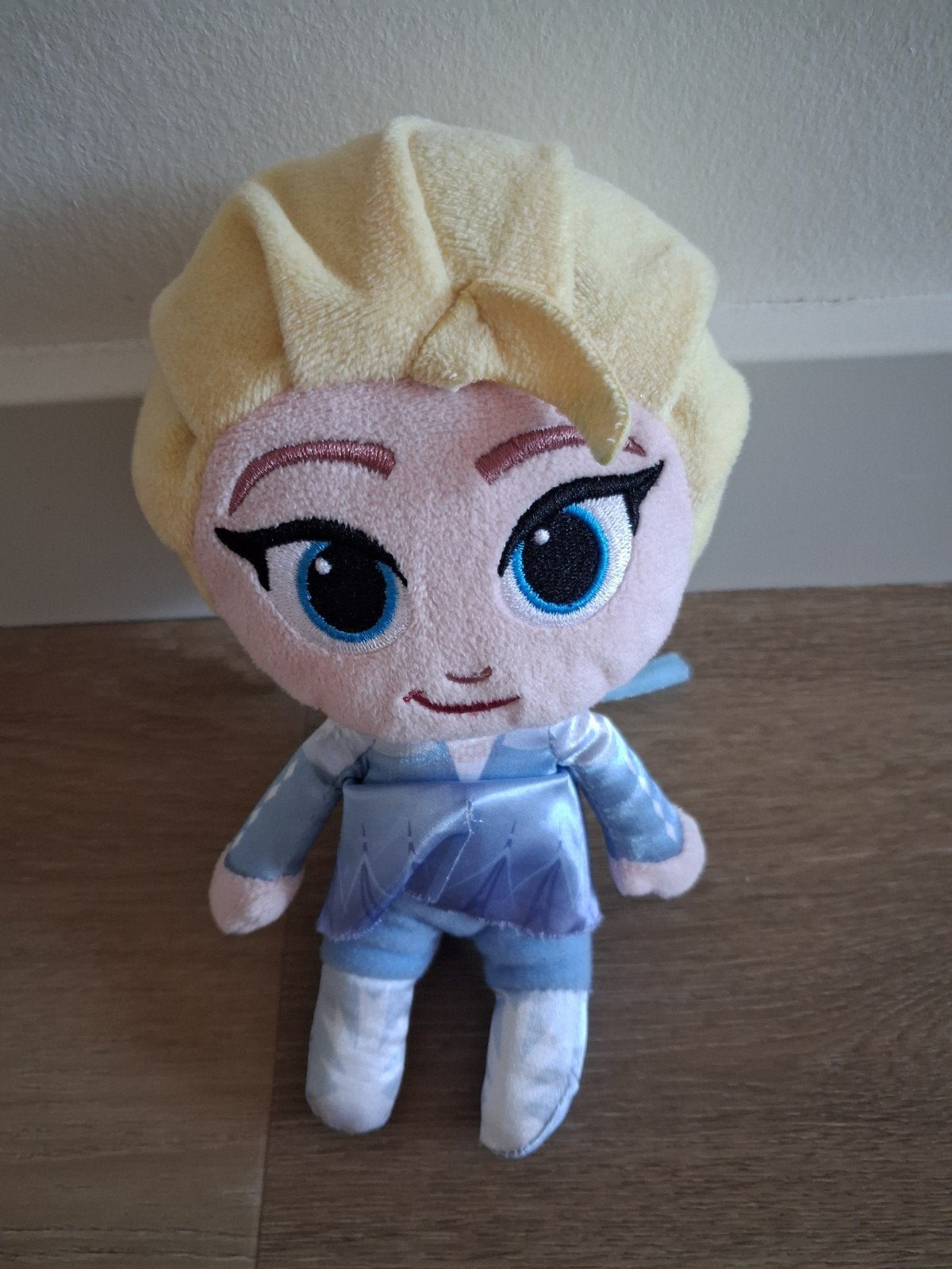 Knuffel Elsa Frozen 2 prinses ijs blauw L1765, Ophalen of Verzenden, Zo goed als nieuw, Overige typen