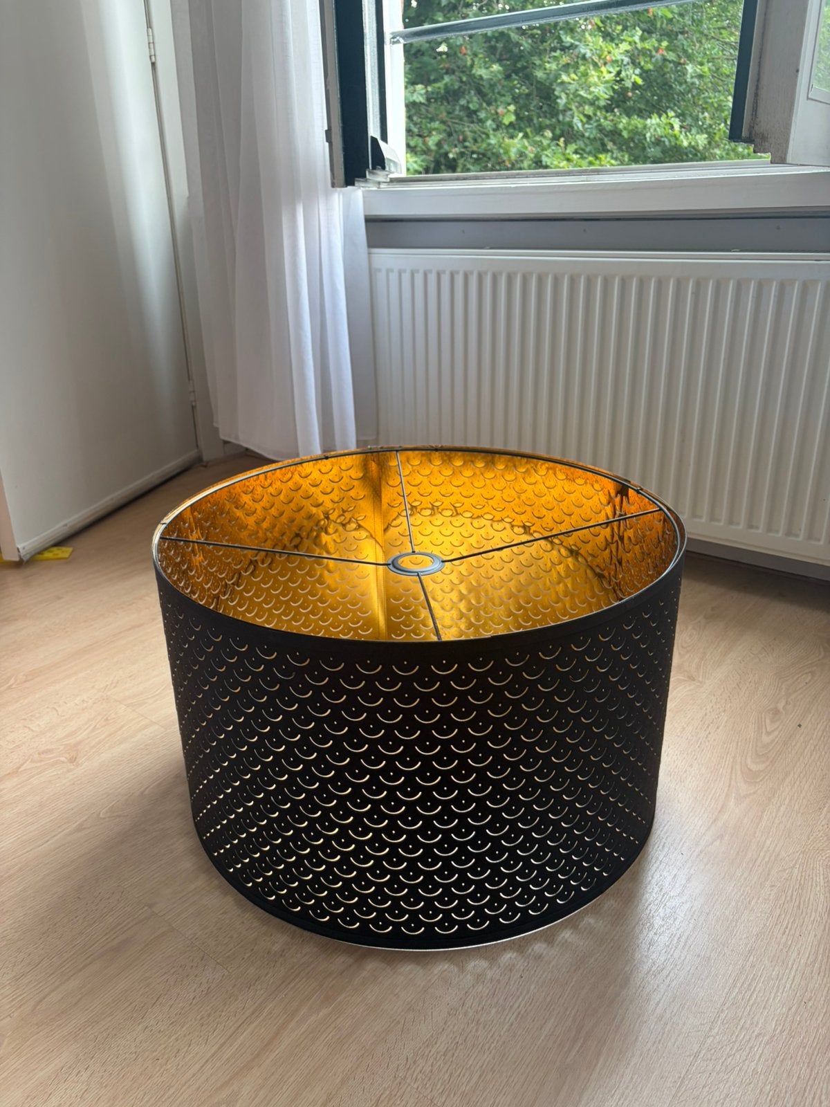 Nymö Ikea lampenkap 59cm, Ophalen, Zo goed als nieuw, Rond