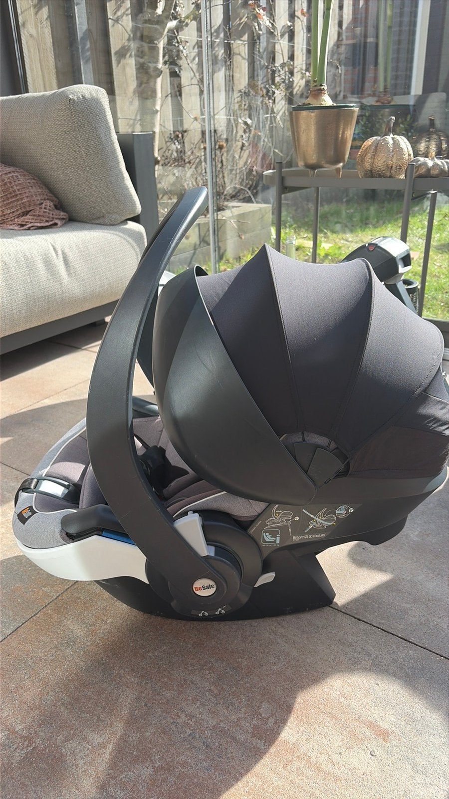 BeSafe 1 auto babystoel, 1 auto kinderstoel en een base, Kinderen en Baby's, Autostoeltjes, Ophalen of Verzenden, Zo goed als nieuw