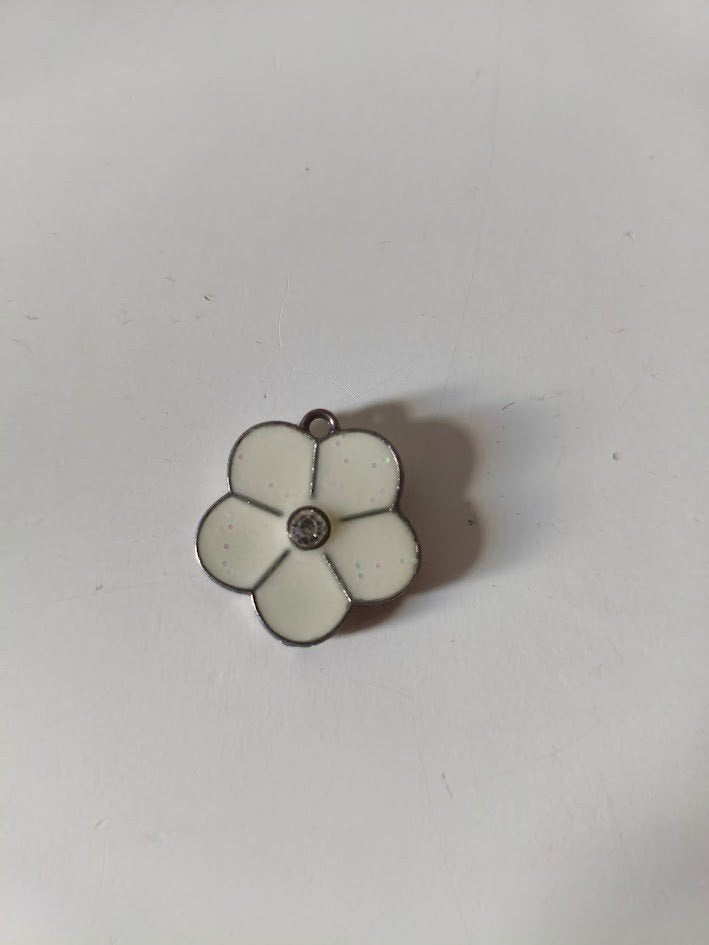 Madelief ketting hangertje / bedeltje, Overige materialen, Gebruikt, Overige kleuren, Ophalen of Verzenden