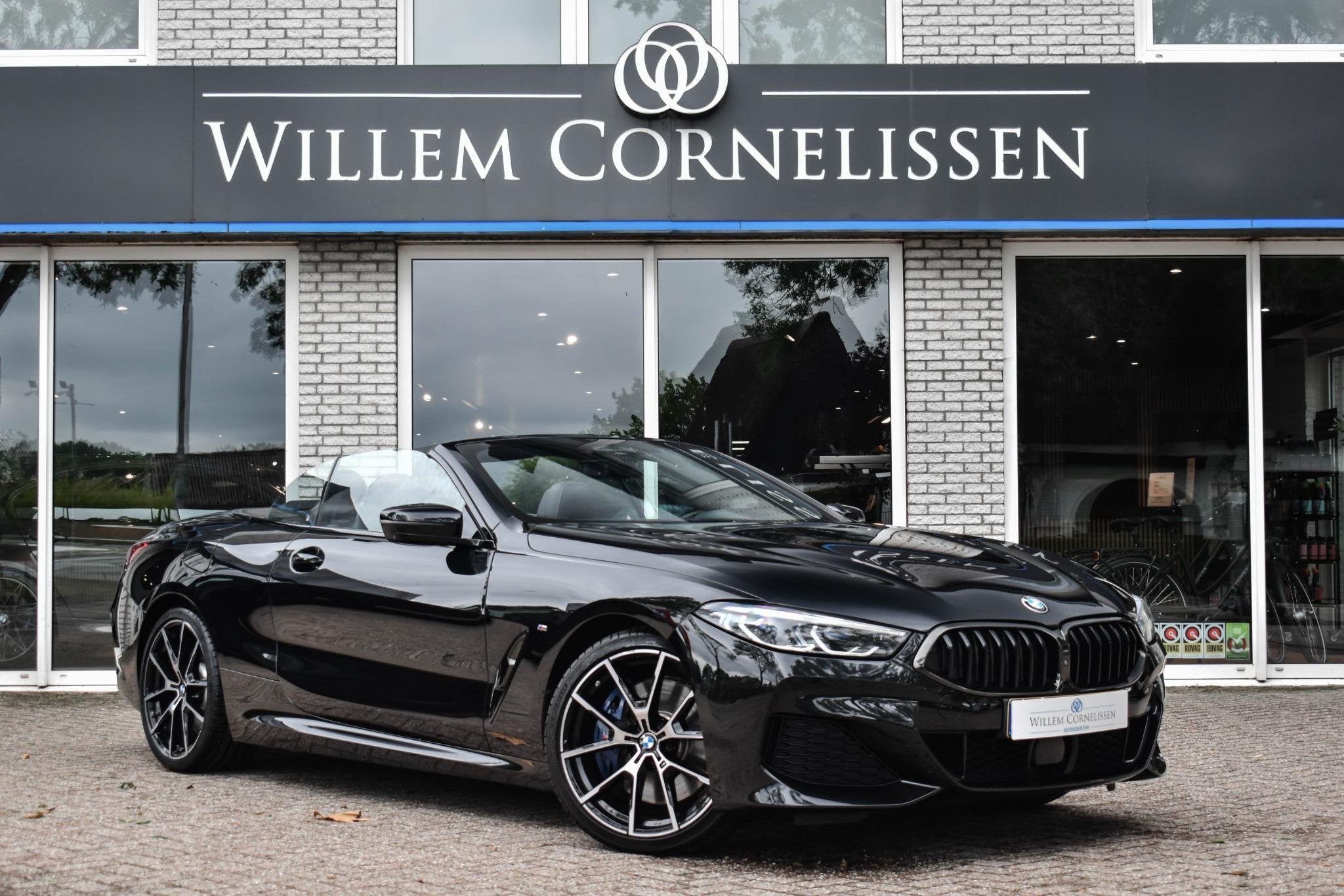BMW 8-serie 840i xDrive High Executive M-Sport Zitklima Airs, Dealer onderhouden, Gebruikt, Cabriolet, 4 stoelen