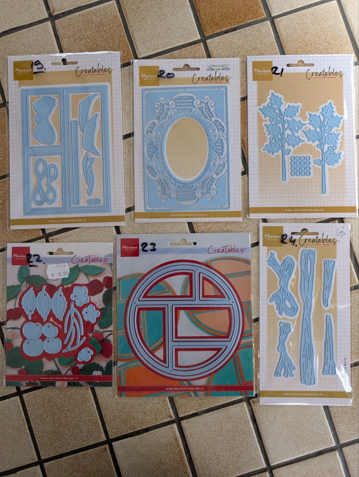 Marianne Design Creatables Snijmallen, Hobby en Vrije tijd, Ophalen, Gereedschap of Toebehoren, Meerkleurig, Zo goed als nieuw