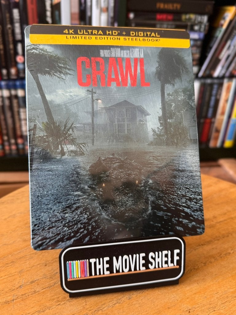 Crawl – SteelBook (4K UHD) | US Import (NEW), Cd's en Dvd's, Blu-ray, Horror, Alle leeftijden, 4K Ultra HD Blu-ray, Ophalen of Verzenden