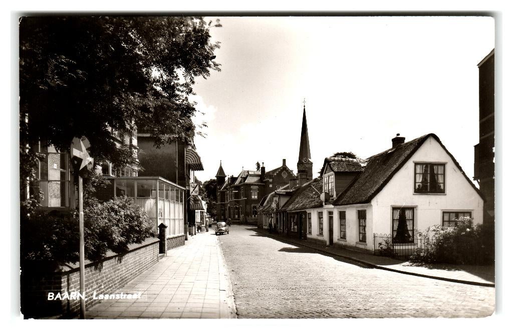 Baarn, Laanstraat, Ophalen of Verzenden, 1960 tot 1980, Gelopen, Utrecht