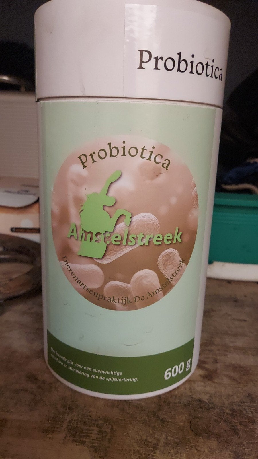 Probiotica voor paard, Ophalen