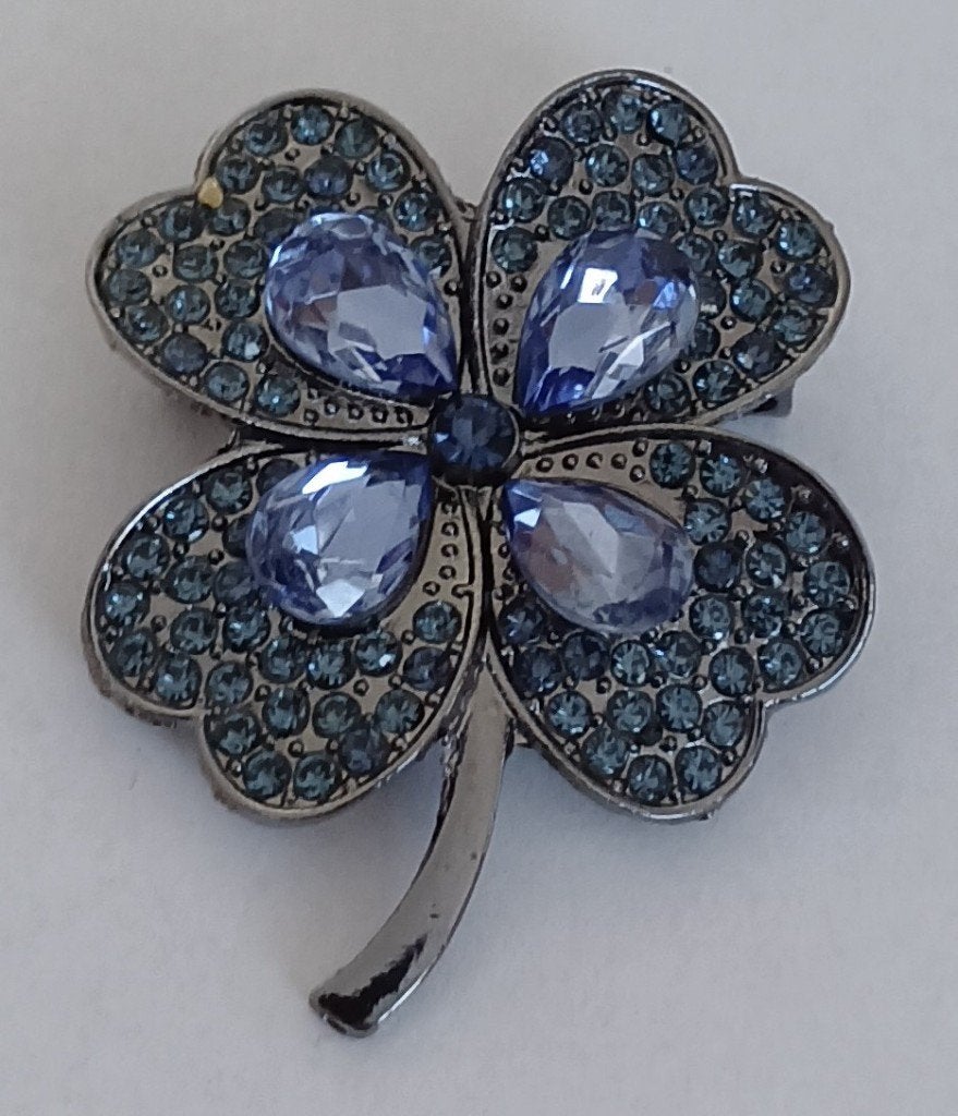 Klaverblad 4 broche, Overige materialen, Overige kleuren, Minder dan 4 cm, Nieuw