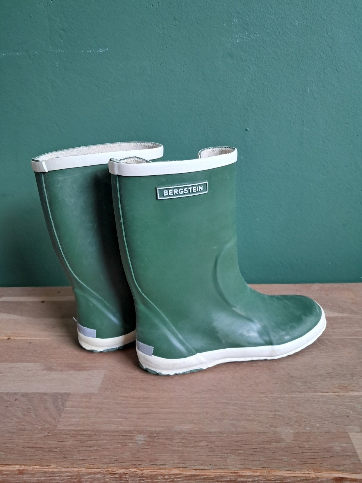 Bergstein laarzen groen als nieuw! maat 32, Ophalen of Verzenden, Jongen of Meisje, Laarzen