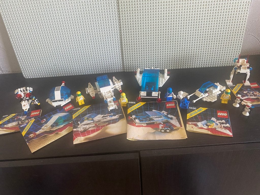 Lego partij Space Futuron sets 6810 6828 6830 6850 6875 6884, Gebruikt, Inclusief instructies, Lego, Ophalen of Verzenden