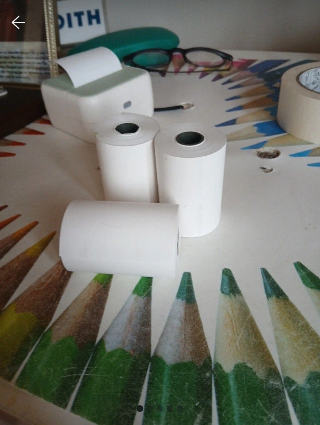 3 rollen label printer papier, Ophalen of Verzenden, Nieuw, Thermo-printer, Printer
