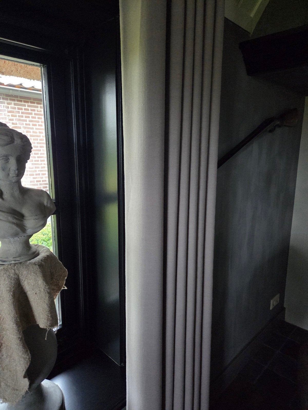Handgemaakte gordijnen, Ophalen, Minder dan 60 cm, Kachel, 30 tot 80 cm