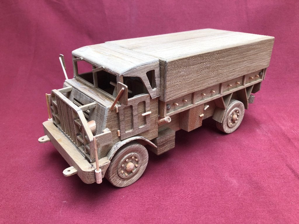 DAF YA 314/324 legervoertuigen schaal 1 : 25, Verzamelen, Militaria | Algemeen, Ophalen of Verzenden, Landmacht, Nederland, Miniatuur of Beeldje