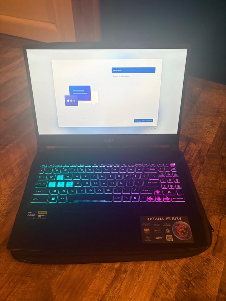 MSI Katana 15 Gaming Laptop – RTX 4070 – Zo goed als nieuw, Computers en Software, Windows Laptops, Ophalen, 15 inch, Zo goed als nieuw