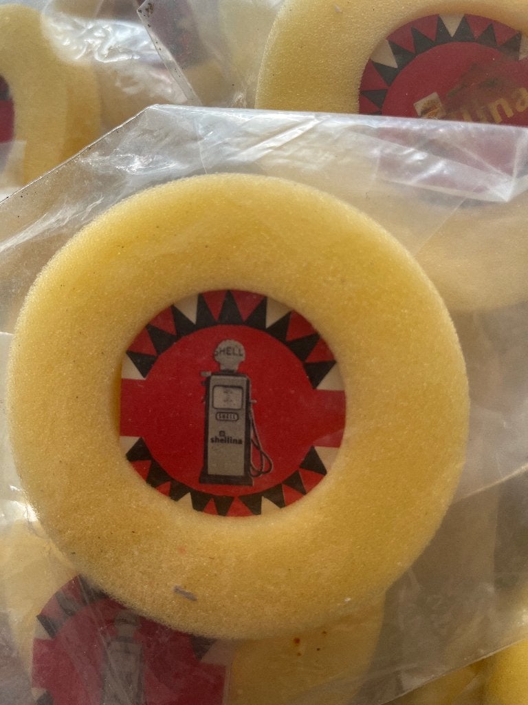 Shell/Shellina lotje oude tankdopringen Old Stock, Ophalen of Verzenden, Zo goed als nieuw, Gebruiksvoorwerp