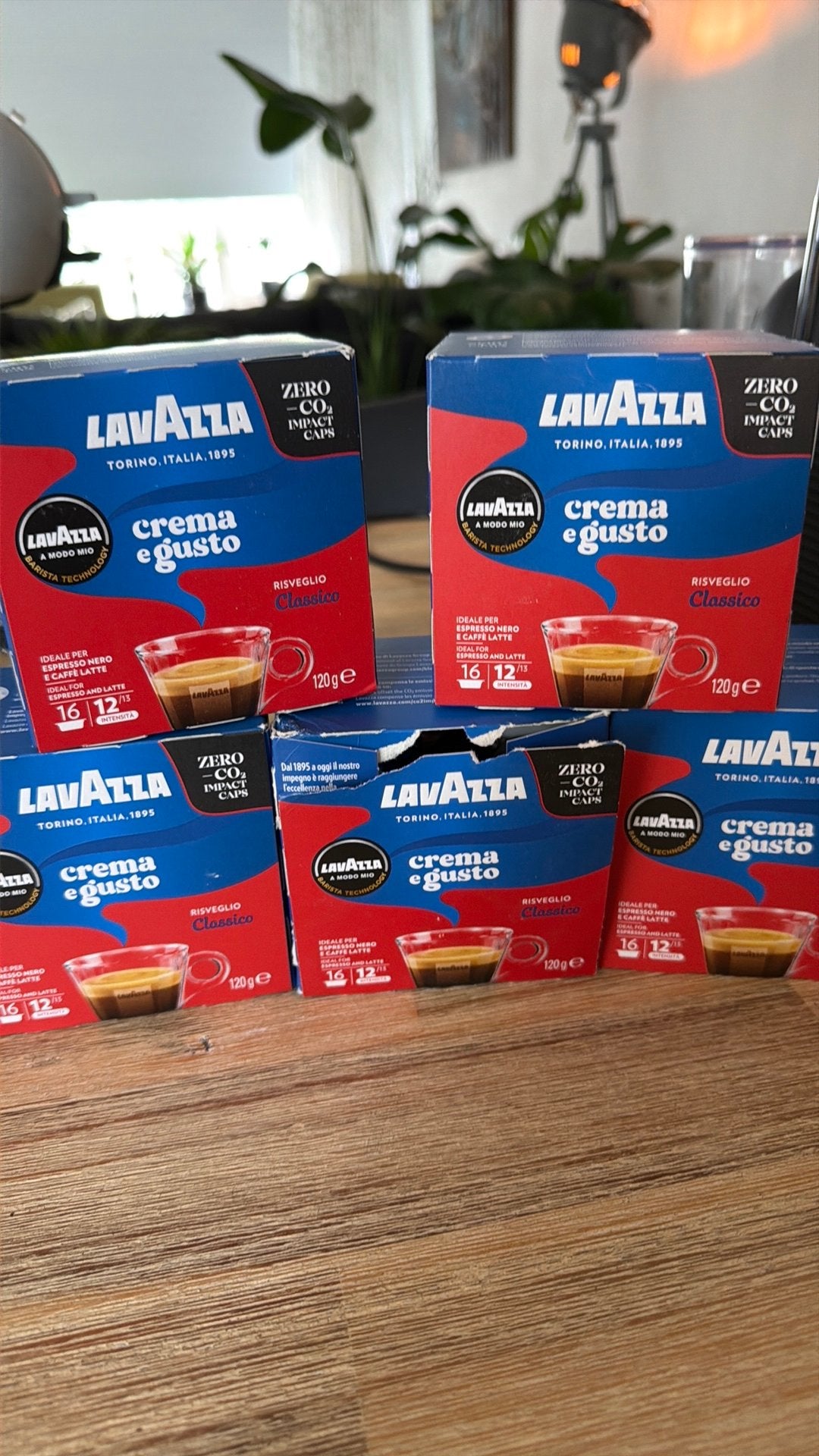 Lavazza A Modo Mio Crema e Gusto, Ophalen of Verzenden, Nieuw, Espresso apparaat